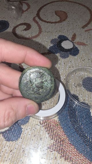 Moneda Romana Celtitan CARMO