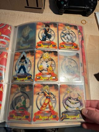 Album Dragon Ball Z Laminacards 3D