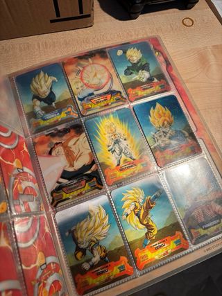 Album Dragon Ball Z Laminacards 3D
