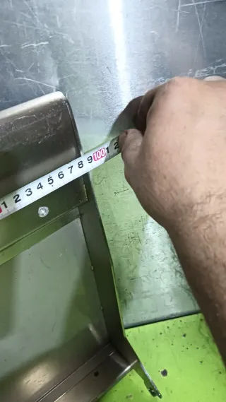 Estantería Acero Inox 99x40cm