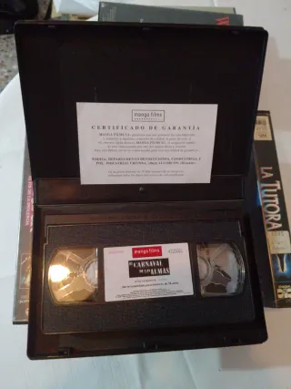 Lote 10 VHS Terror Español.