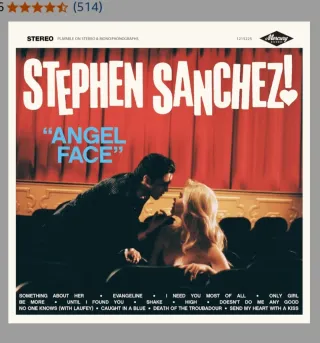Lote 5 cdStephen Sanchez Angel Face 5 CDs
