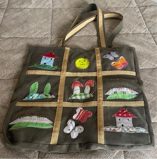 Borsa Patchwork Unica Donna Nuova