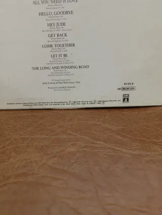 LP 1982 🇪🇸 The Beatles 20 Greatest Hits