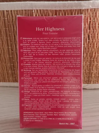 Profumo GIOMA Her Highness Pour Femme 100ml