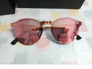 Gafas de sol Mark O'Day rosas y marrones