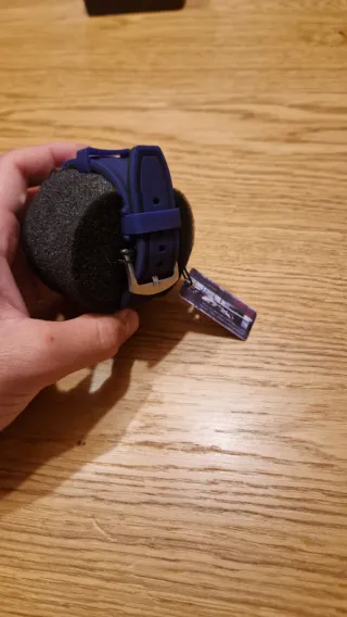 Reloj Martyn Line Azul y Plateado