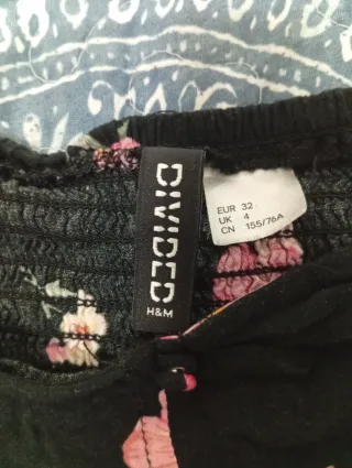 Conjunto Top Flores y Vaqueros Lavados