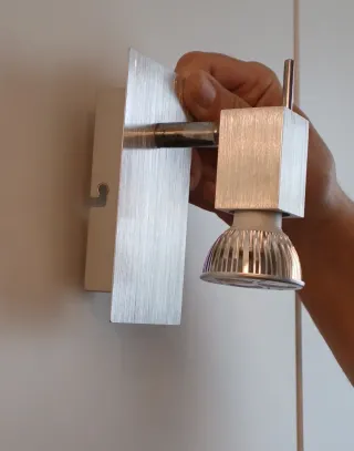 Dos Apliques/Focos Techo y Pared(luz led).