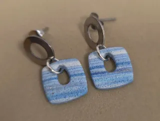 Pack Pendientes arcilla polimérica hechos a mano