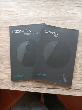 Conga Cecotec 1790 Titanium Robot Aspirador