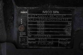 Iveco Daily 35S15 Chasis Cabina Simple