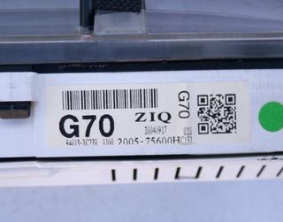 Hyundai 2005-75600h cuadro de mandos coupe 87103