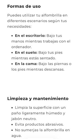 Alfombrilla GROUNDING