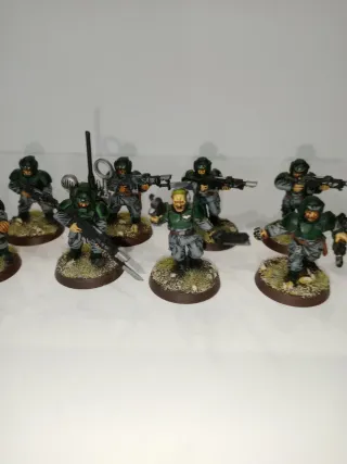X10 cadianos guardia imperial Astra militarium
