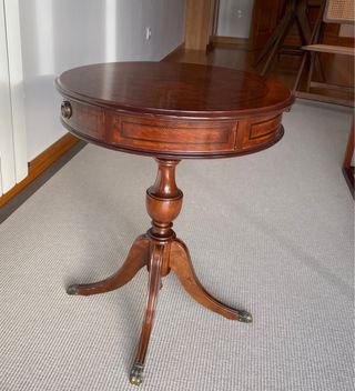 Mesa auxiliar madera raíz