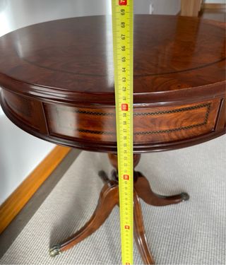 Mesa auxiliar madera raíz