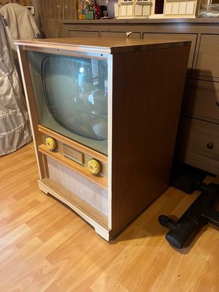 TV vintage Packard Bell Funcionando