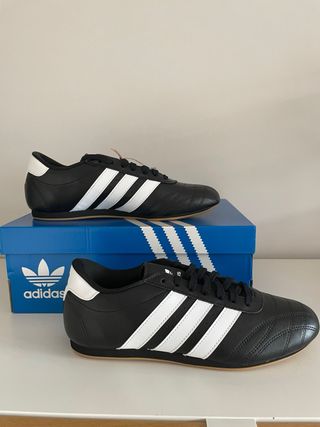 Zapatillas Adidas Taekwondo Hombre Negras