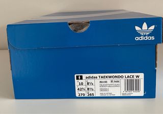 Zapatillas Adidas Taekwondo Hombre Negras