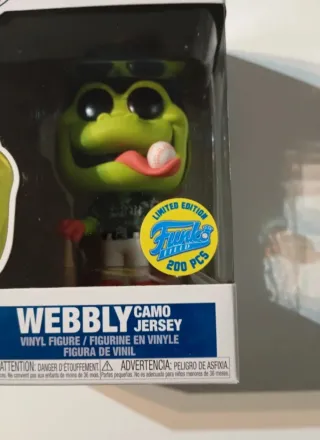 Funko Pop! Webly Camo Jersey Edición Limitada