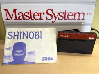 Shinobi - SEGA Master System Caja Manual