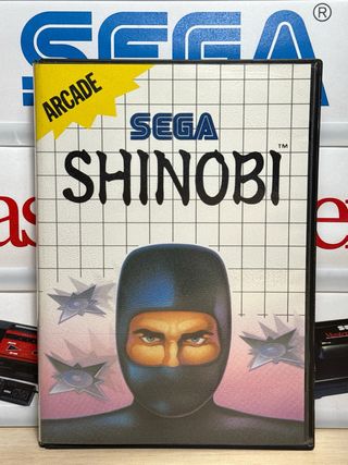 Shinobi - SEGA Master System Caja Manual