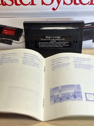 Shinobi - SEGA Master System Caja Manual