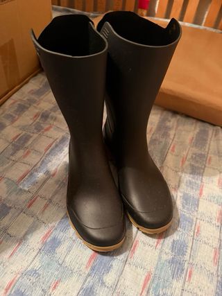 Botas de agua Quechua negras