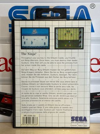 The Ninja - SEGA Master System CIB