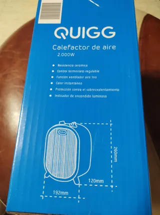 Calefactor aire 2000W - NO con InPost