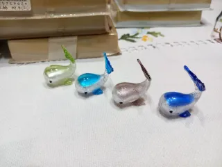 4 Murano balenottere
