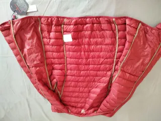 Plumas White Goose Mujer Rojo