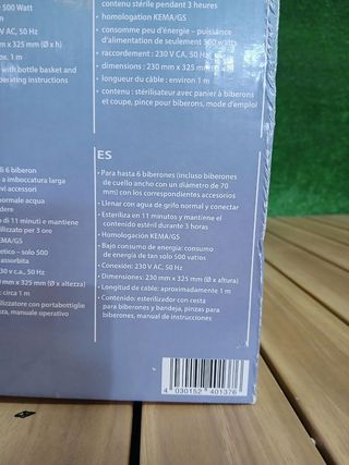 Esterilizador para biberones Babyruf