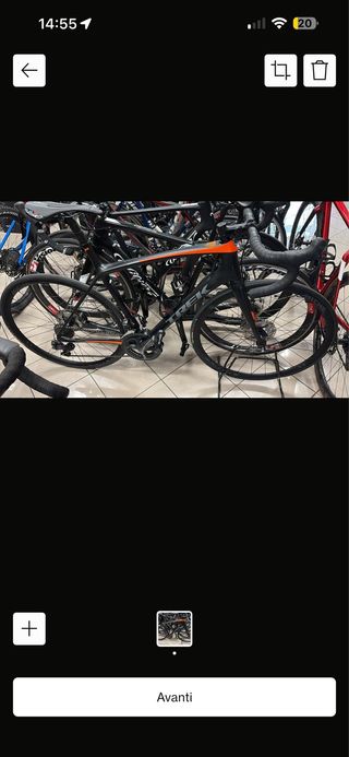 Trek Émonda SLR7 Disc Taglia 56 Ultegra Di2