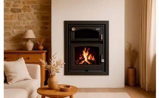 Estufa de leña Aston insertable 10Kw VIC1009