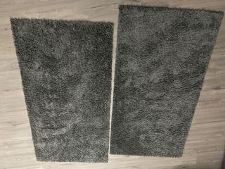 Alfombra gris poliéster