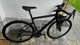 Bicicleta de Carretera Negra