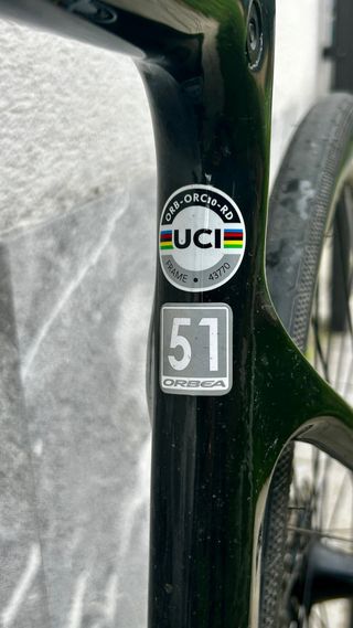 Bicicleta de Carretera Negra