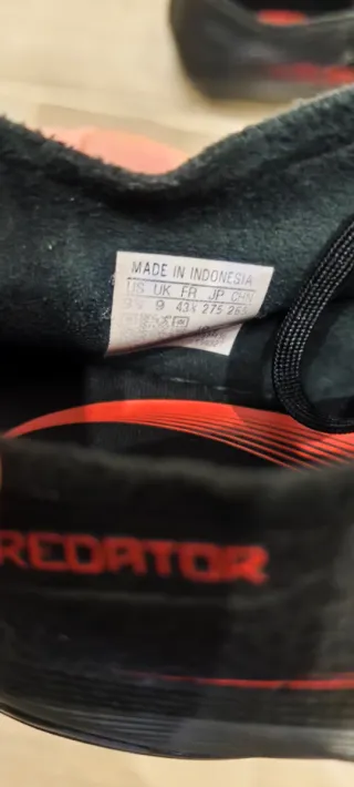 Adidas Predator Multisuperficie Negro/Rojo