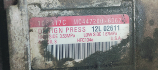 COMPRESOR AIRE ACONDICIONADO CHRYSLER VOYAGER (RG