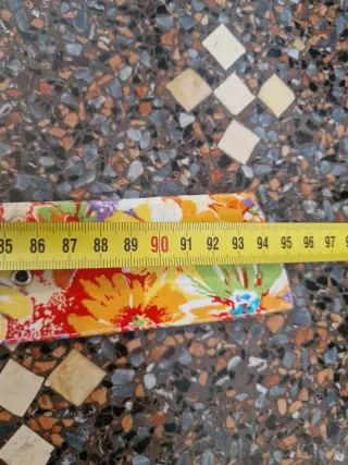 Cintura vintage floreale multicolor