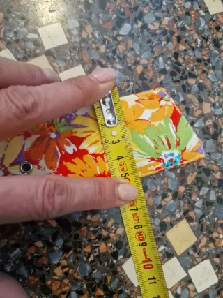 Cintura vintage floreale multicolor