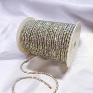 Filo strass aurora boreale per borse