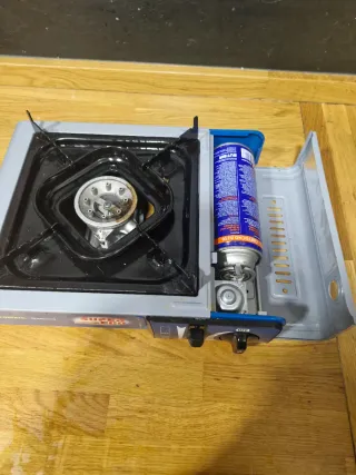 Cocina Portátil Super Ego + 4 Botellas