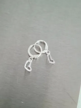 Pendientes Corazón Plata