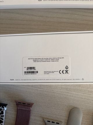 Apple Watch SE 40mm + cinturini