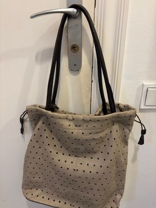 Bolso grande piel Furla italiano
