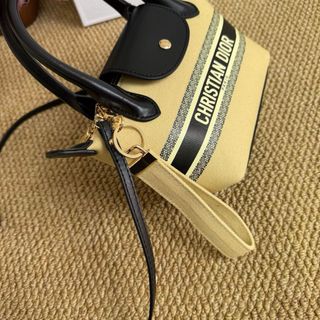 Neceser Christian Dior Beige/Negro