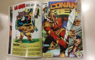Cómic CONAN REY. Cómics Forum. Números 11 al 15